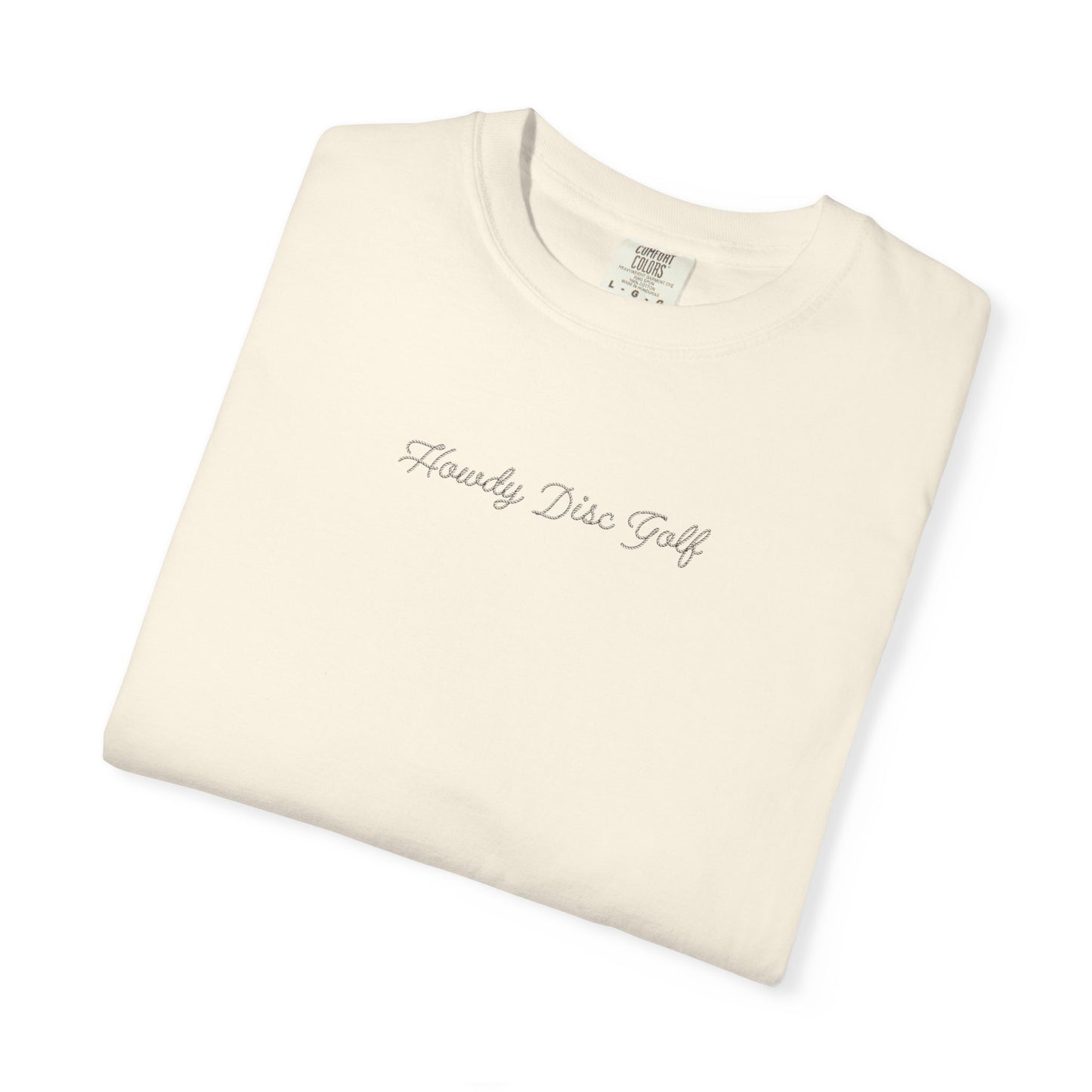 T-shirt Disc Basket Pine Tree Flowers