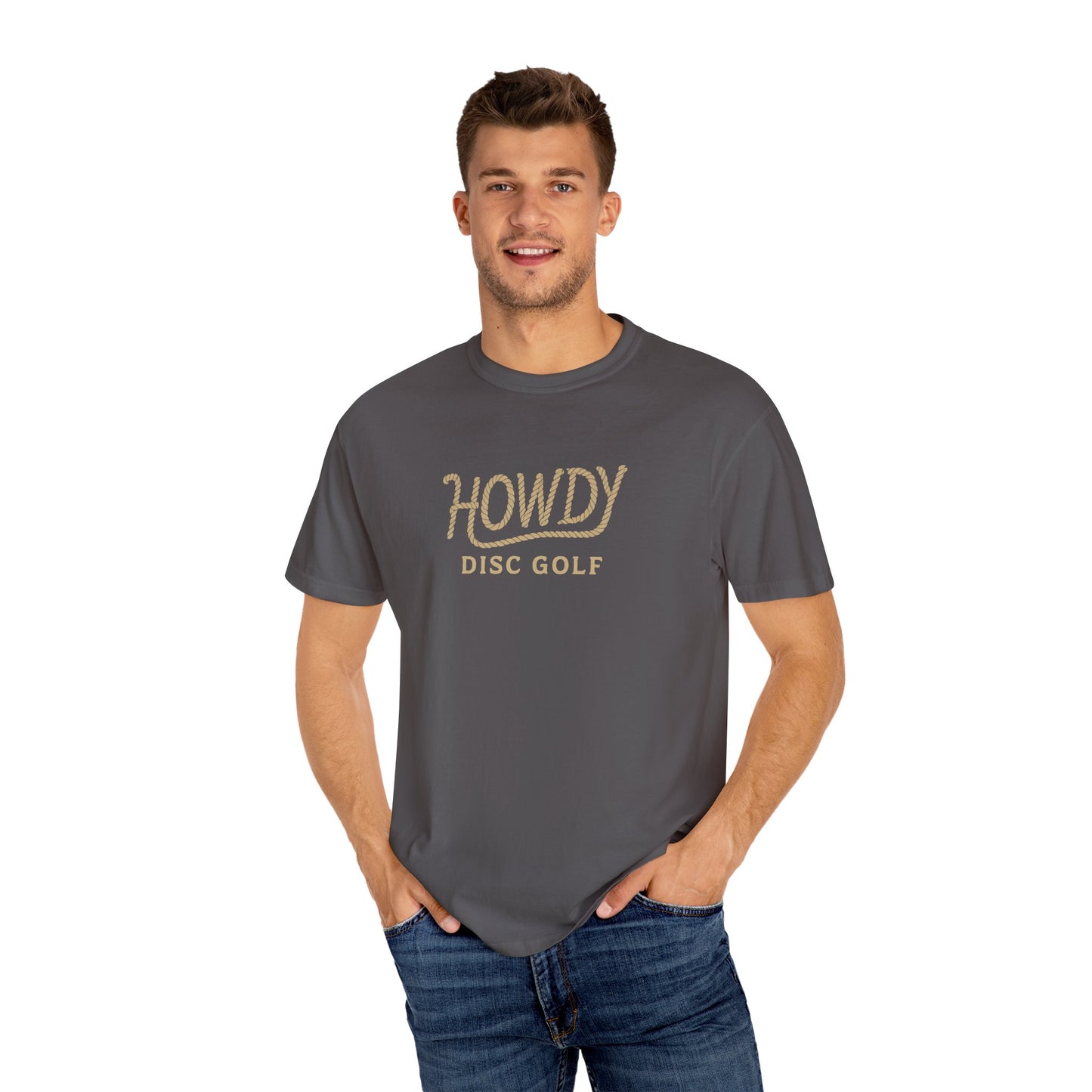 Howdy Rope Logo Tee – Classic Western Disc Golf Style
