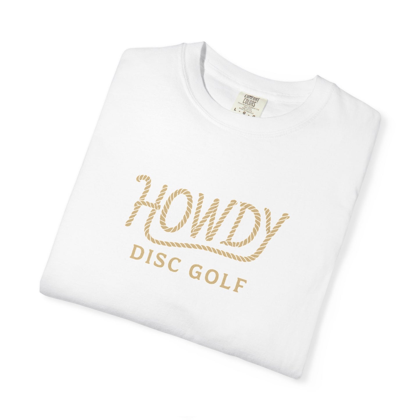 Howdy Rope Logo Tee – Classic Western Disc Golf Style