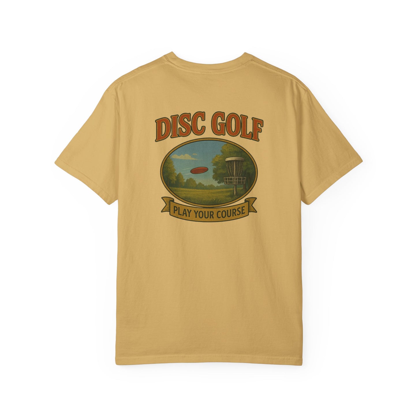 Vintage Disc Golf Tee - Play Your Course Unisex T-shirt