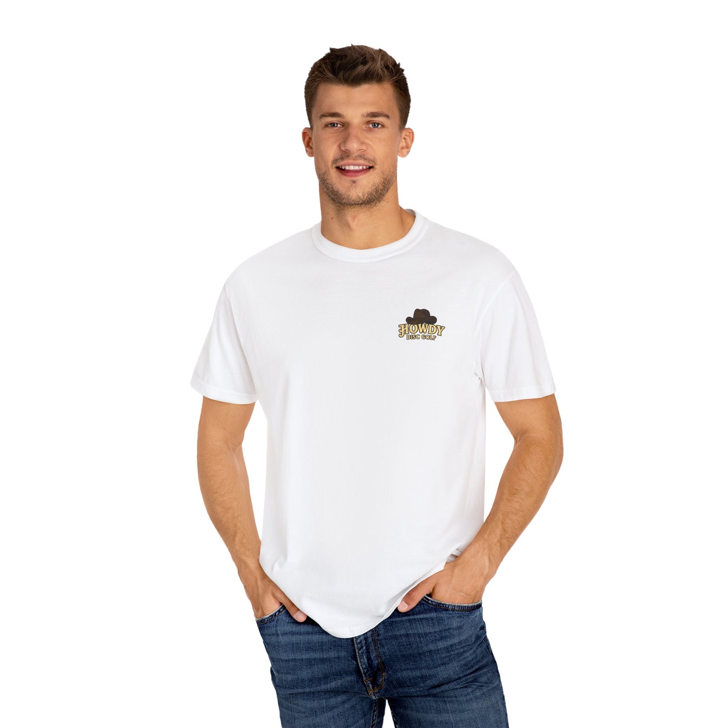 Nature Disc Golf Basket Unisex T-shirt : Howdy