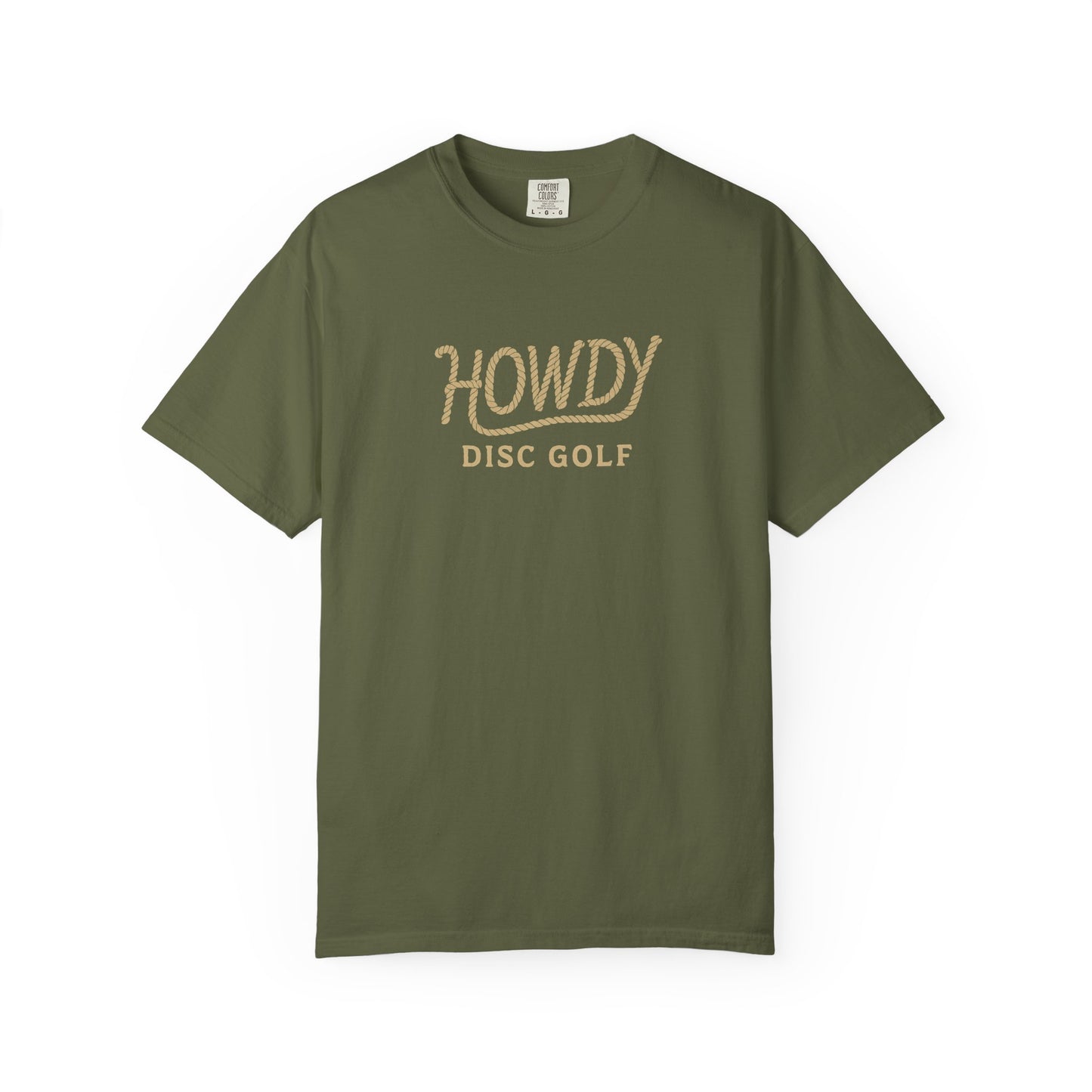 Howdy Rope Logo Tee – Classic Western Disc Golf Style