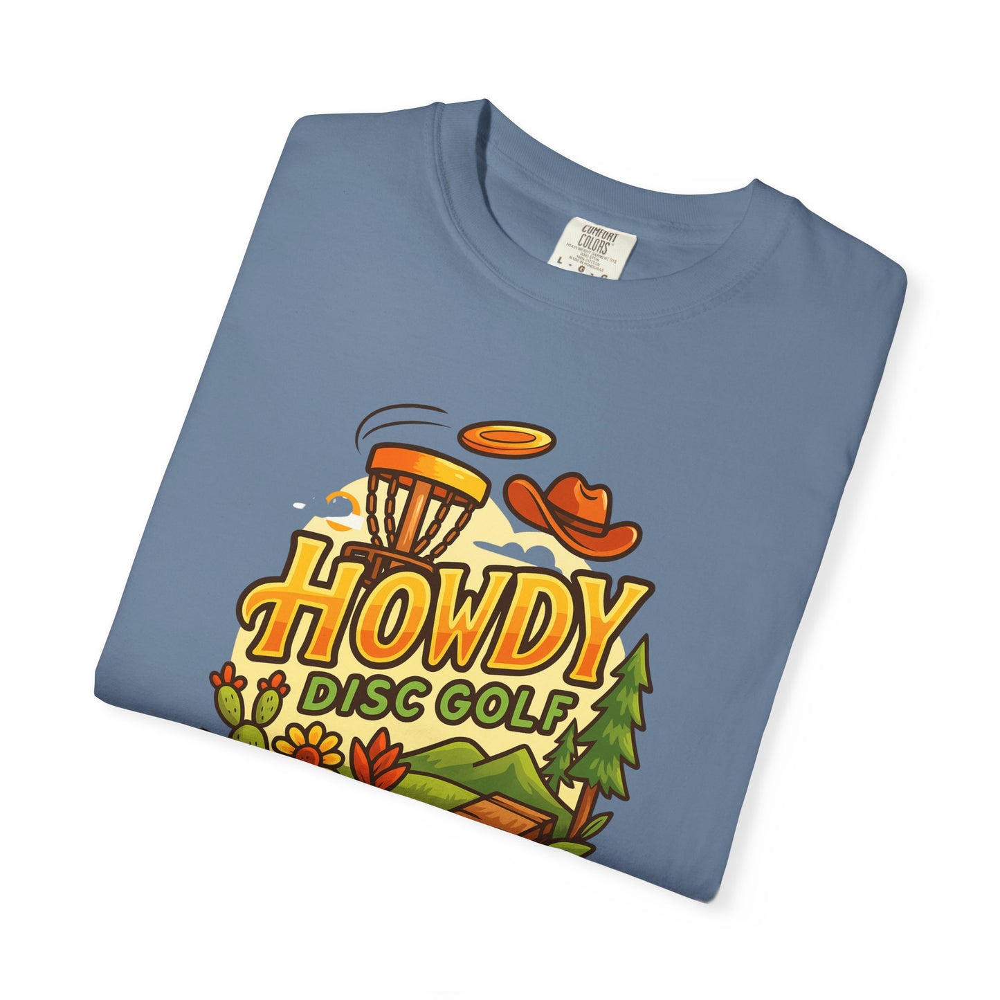Howdy Disc Golf T-Shirt, Unisex Short Sleeve Tee, Casual Wear, Outdoor Sports Apparel, Summer Gift Idea