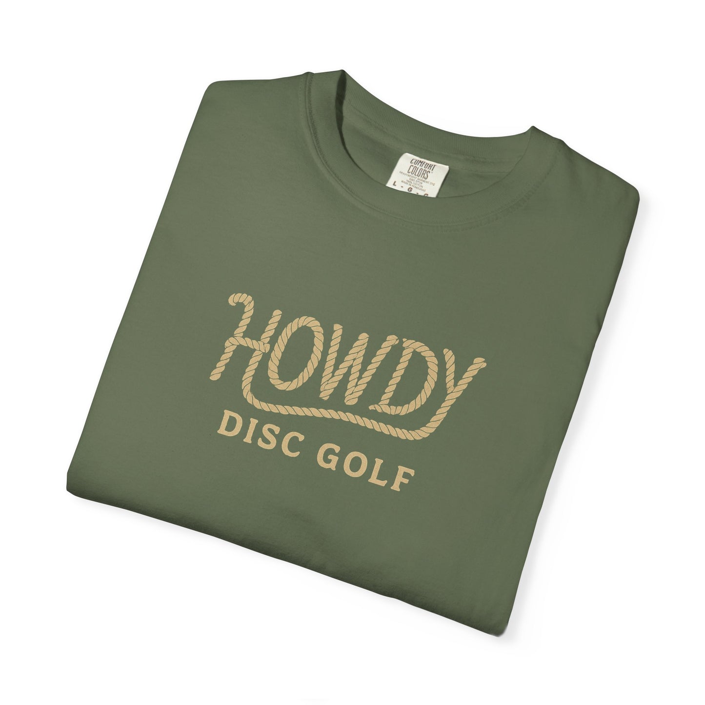 Howdy Rope Logo Tee – Classic Western Disc Golf Style