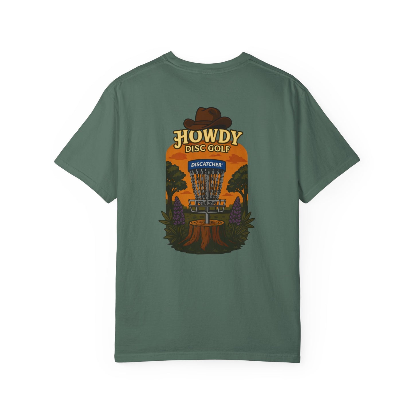 Nature Disc Golf Basket Unisex T-shirt : Howdy