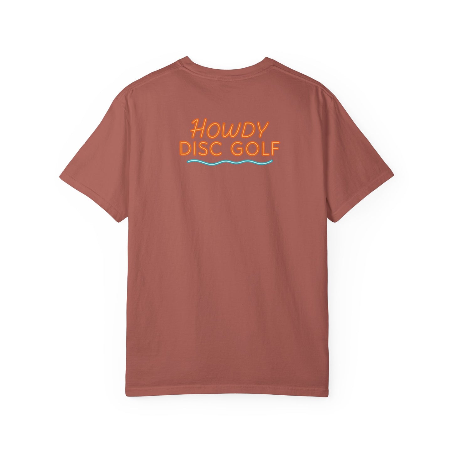 Howdy Neon Disc Golf T-shirt