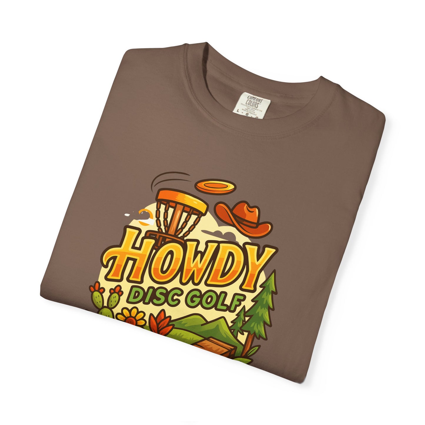 Howdy Disc Golf T-Shirt, Unisex Short Sleeve Tee, Casual Wear, Outdoor Sports Apparel, Summer Gift Idea