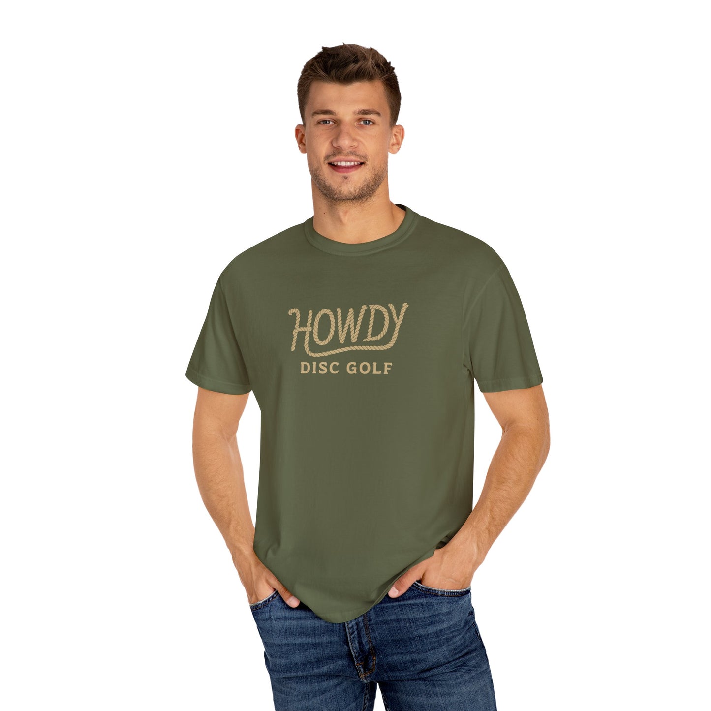 Howdy Rope Logo Tee – Classic Western Disc Golf Style
