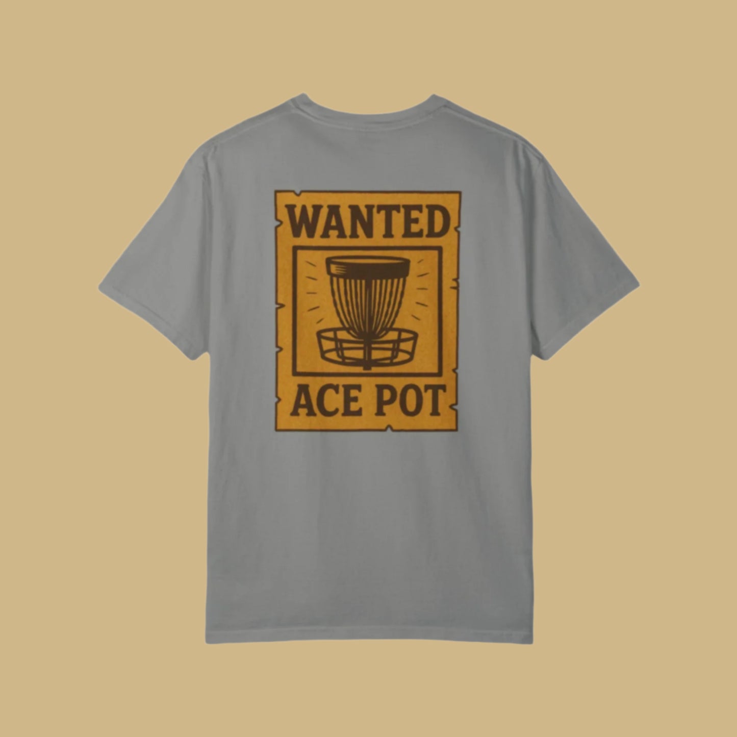 Wanted: Ace Pot Tee – Western Disc Golf Edition