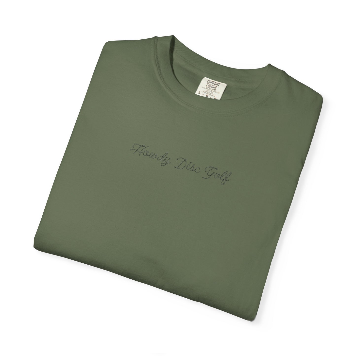 T-shirt Disc Basket Pine Tree Flowers