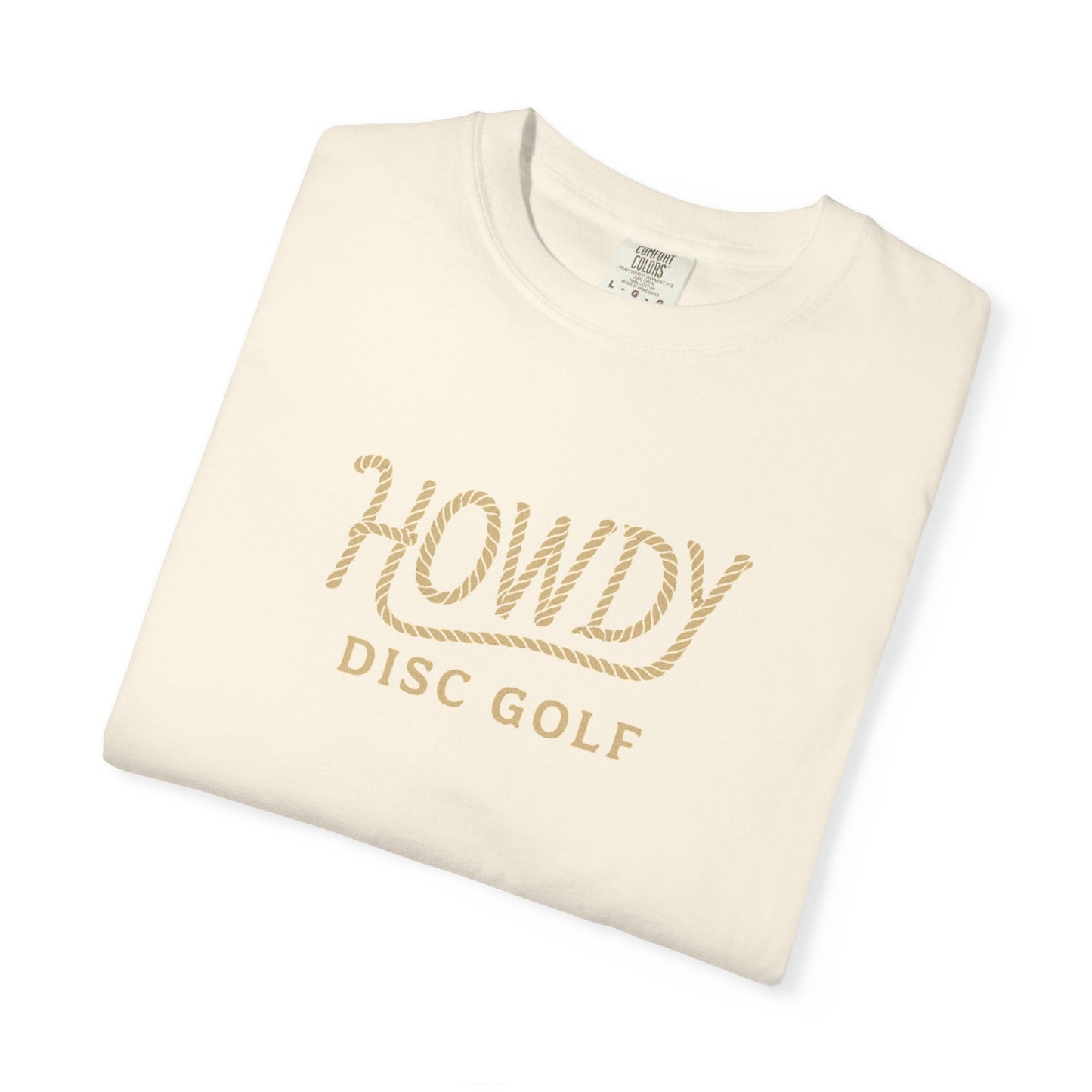 Howdy Rope Logo Tee – Classic Western Disc Golf Style