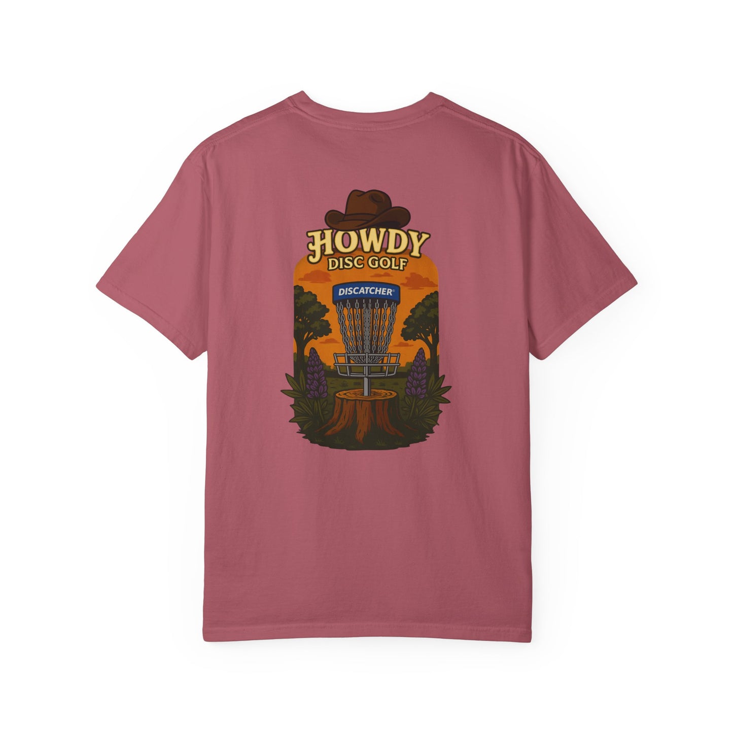 Nature Disc Golf Basket Unisex T-shirt : Howdy
