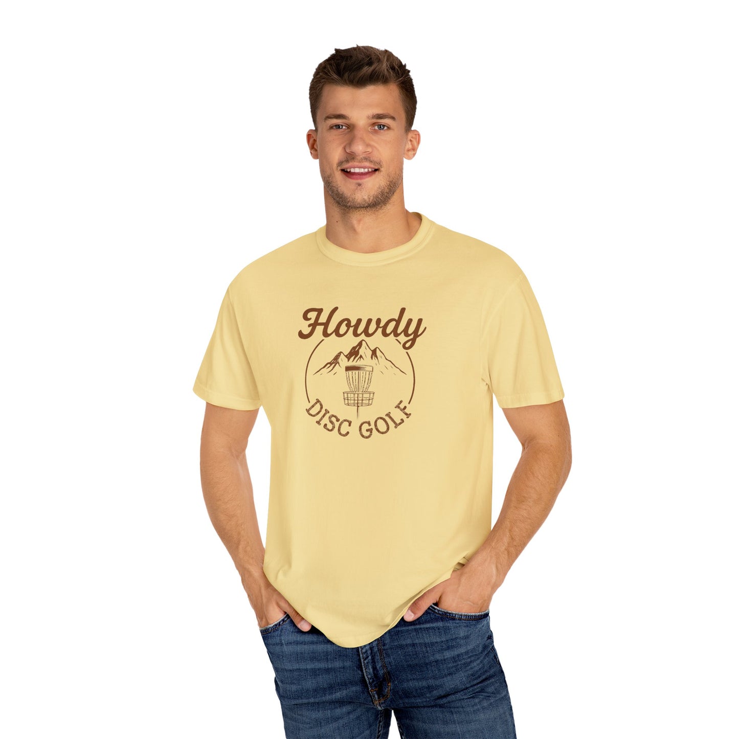 Howdy Disc Golf T-Shirt, Casual Sportswear, Gift for Golfers, Unisex Tee, Outdoor Activity, Summer Fun
