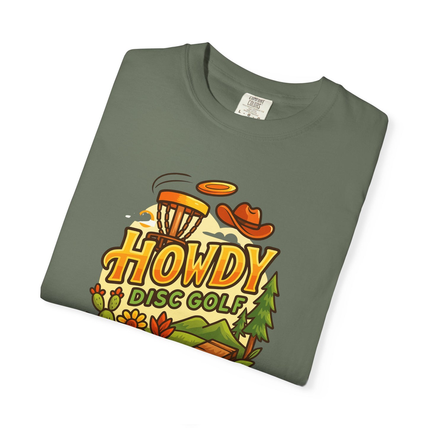 Howdy Disc Golf T-Shirt, Unisex Short Sleeve Tee, Casual Wear, Outdoor Sports Apparel, Summer Gift Idea