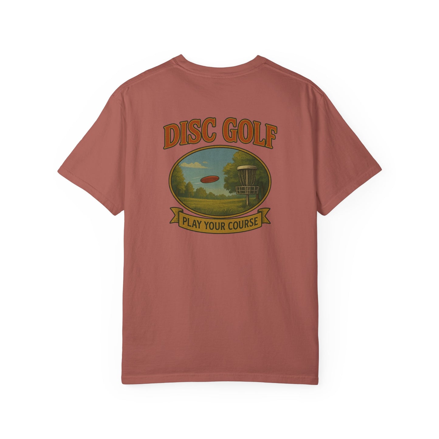 Vintage Disc Golf Tee - Play Your Course Unisex T-shirt