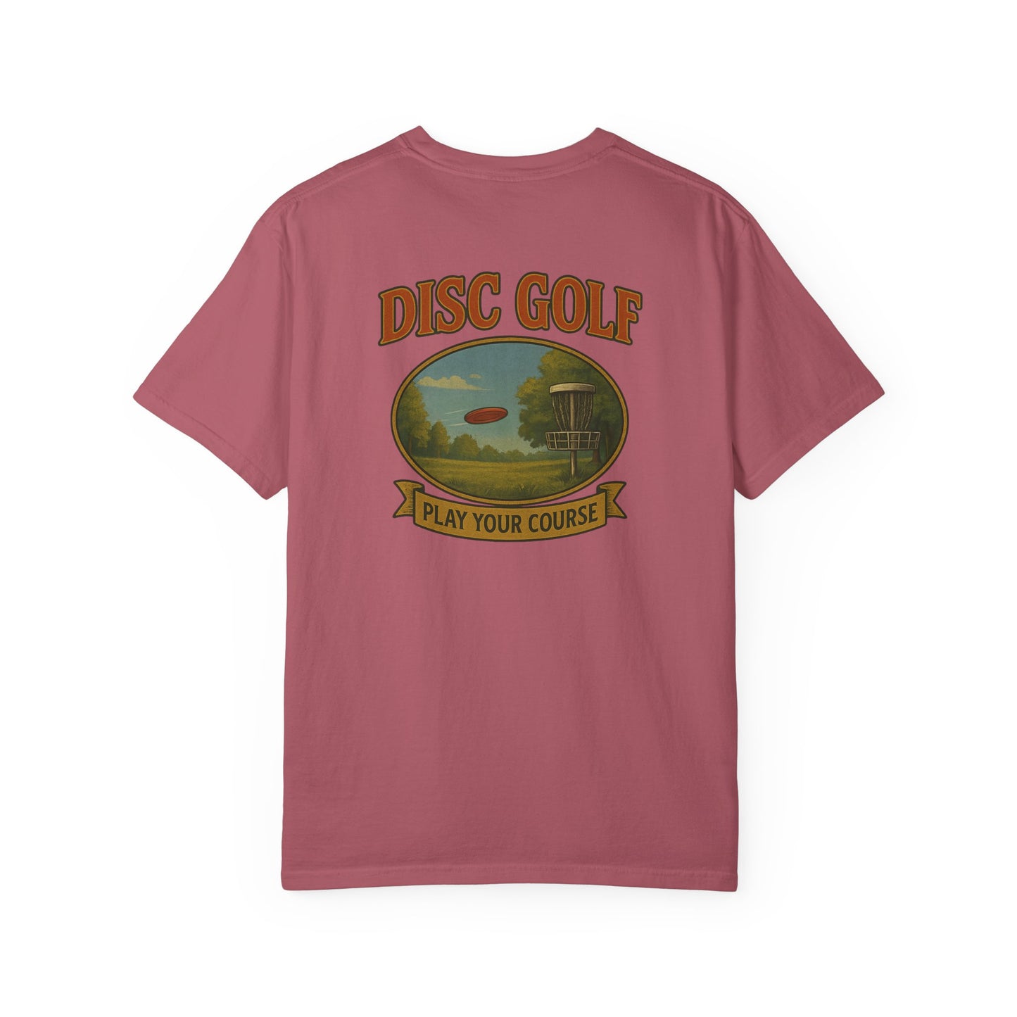 Vintage Disc Golf Tee - Play Your Course Unisex T-shirt
