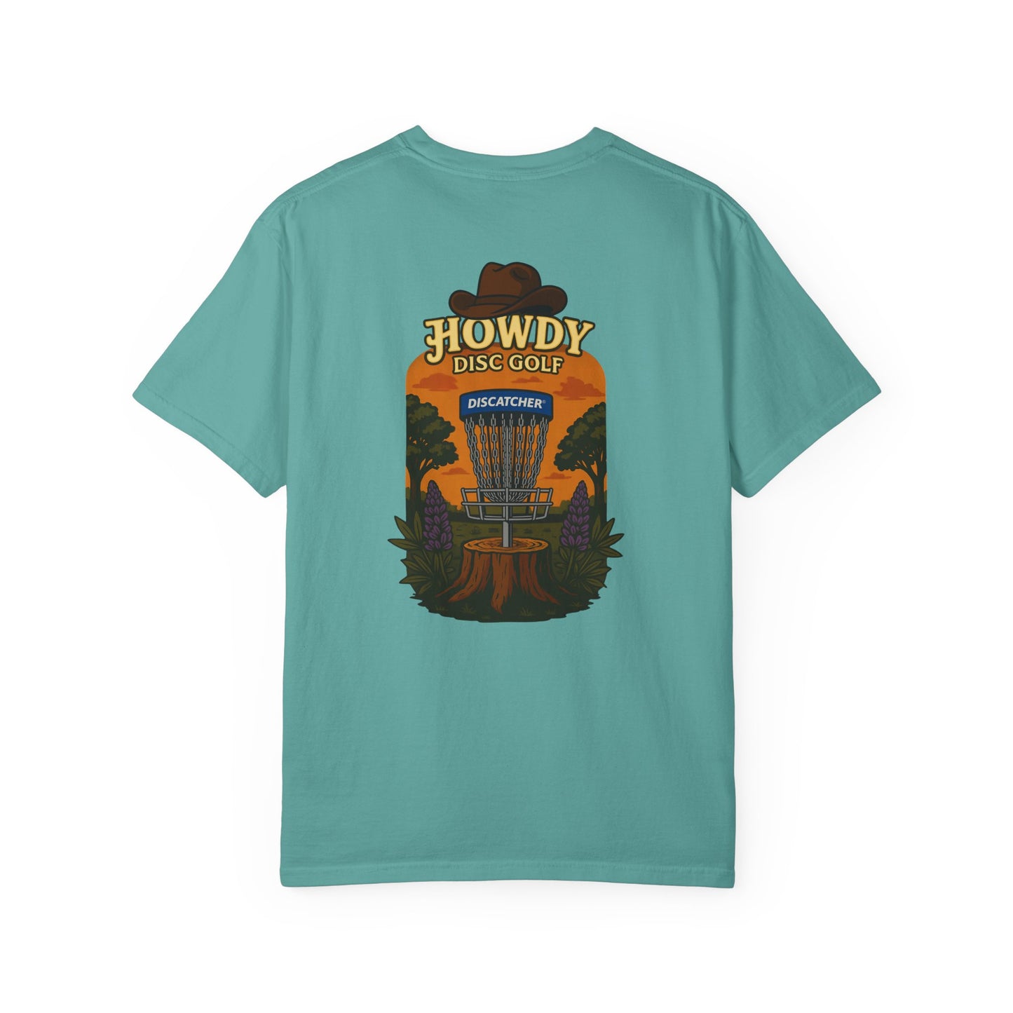 Nature Disc Golf Basket Unisex T-shirt : Howdy