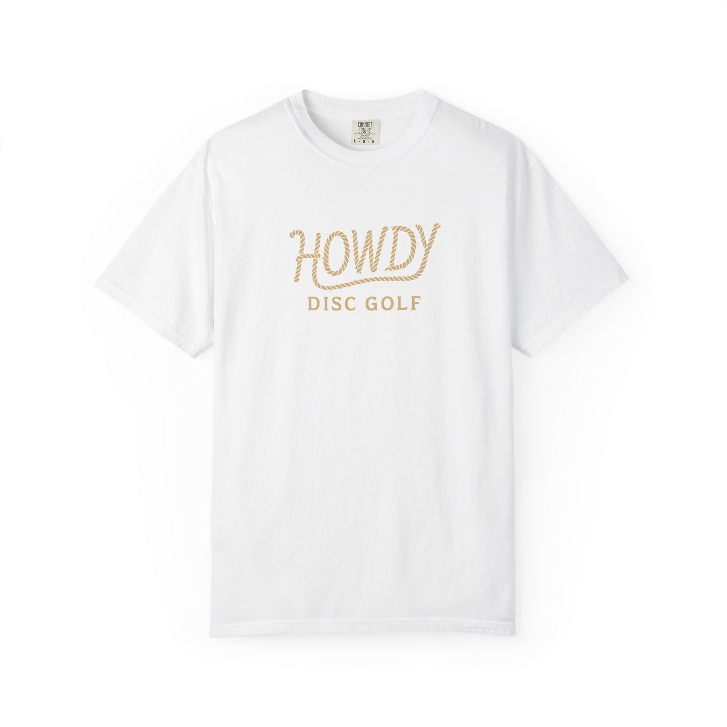 Howdy Rope Logo Tee – Classic Western Disc Golf Style