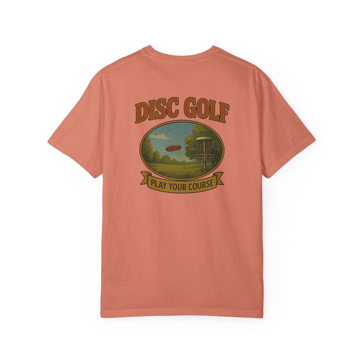 Vintage Disc Golf Tee - Play Your Course Unisex T-shirt