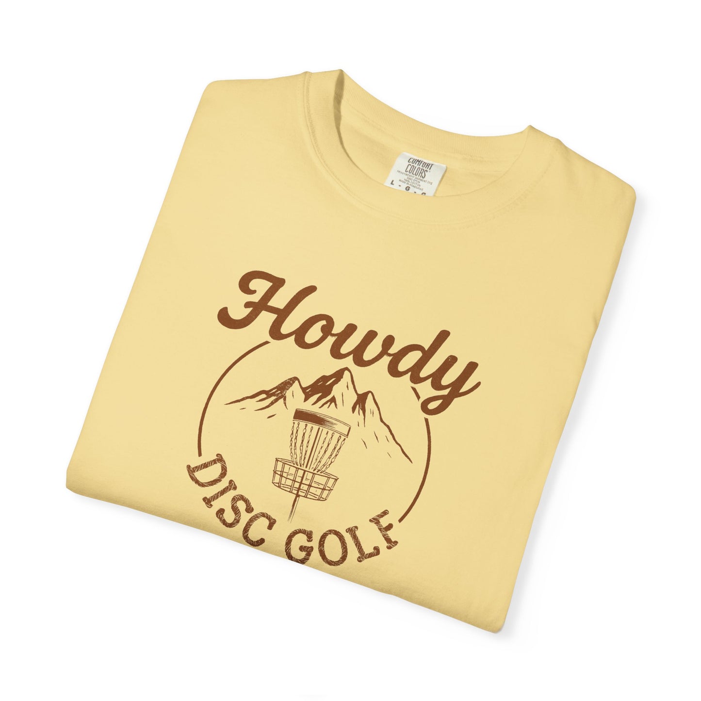 Howdy Disc Golf T-Shirt, Casual Sportswear, Gift for Golfers, Unisex Tee, Outdoor Activity, Summer Fun