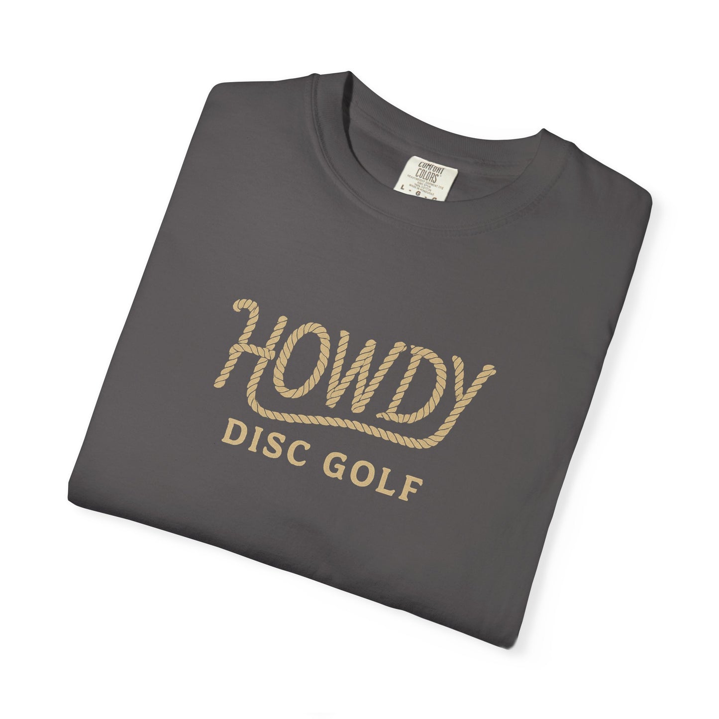 Howdy Rope Logo Tee – Classic Western Disc Golf Style