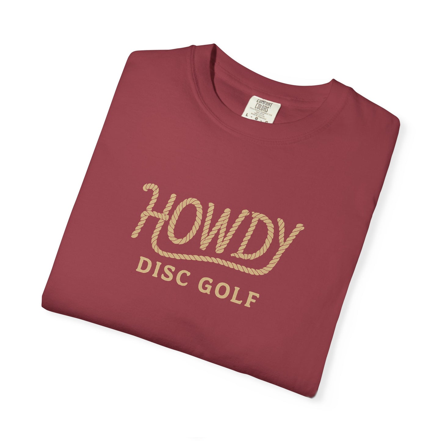 Howdy Rope Logo Tee – Classic Western Disc Golf Style