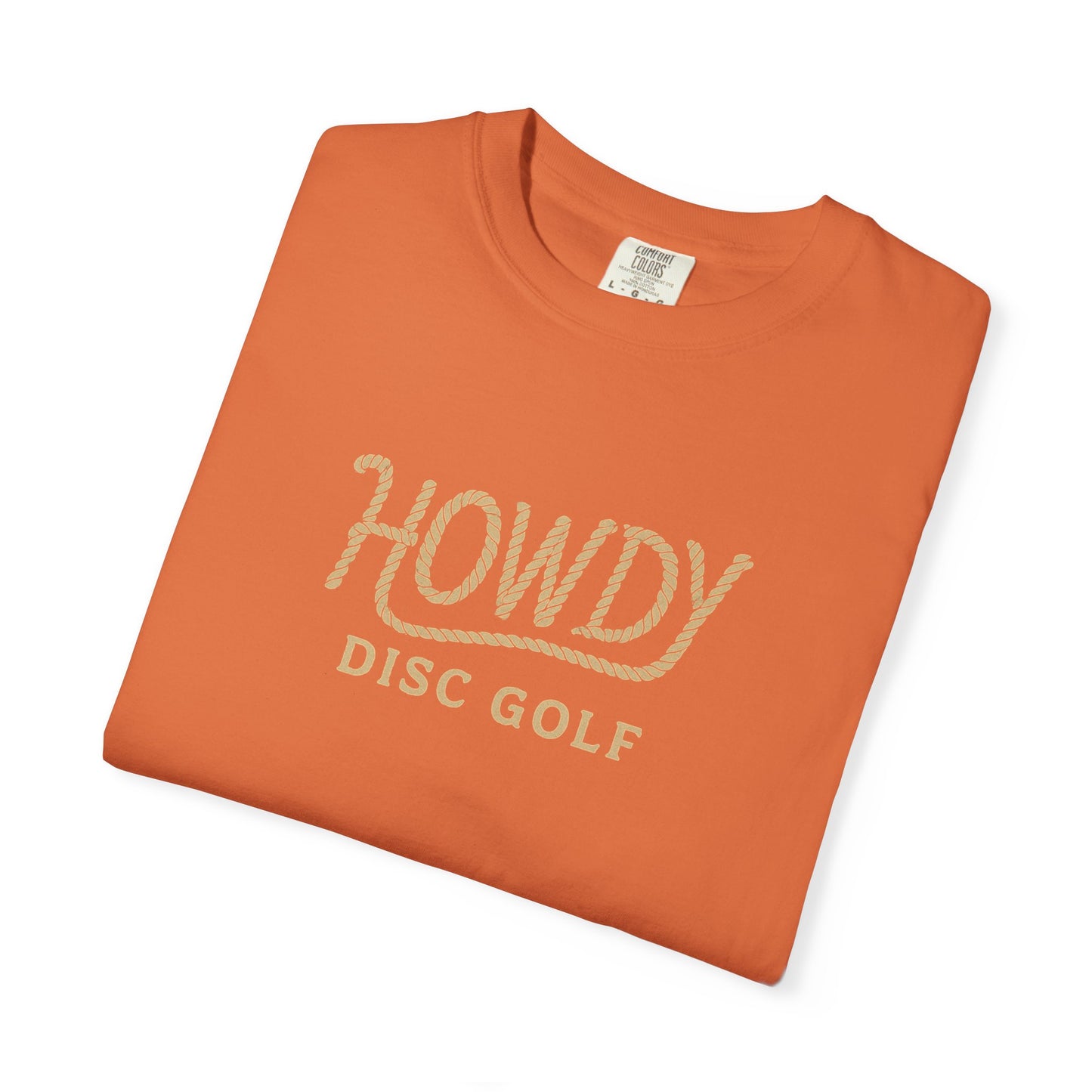 Howdy Rope Logo Tee – Classic Western Disc Golf Style