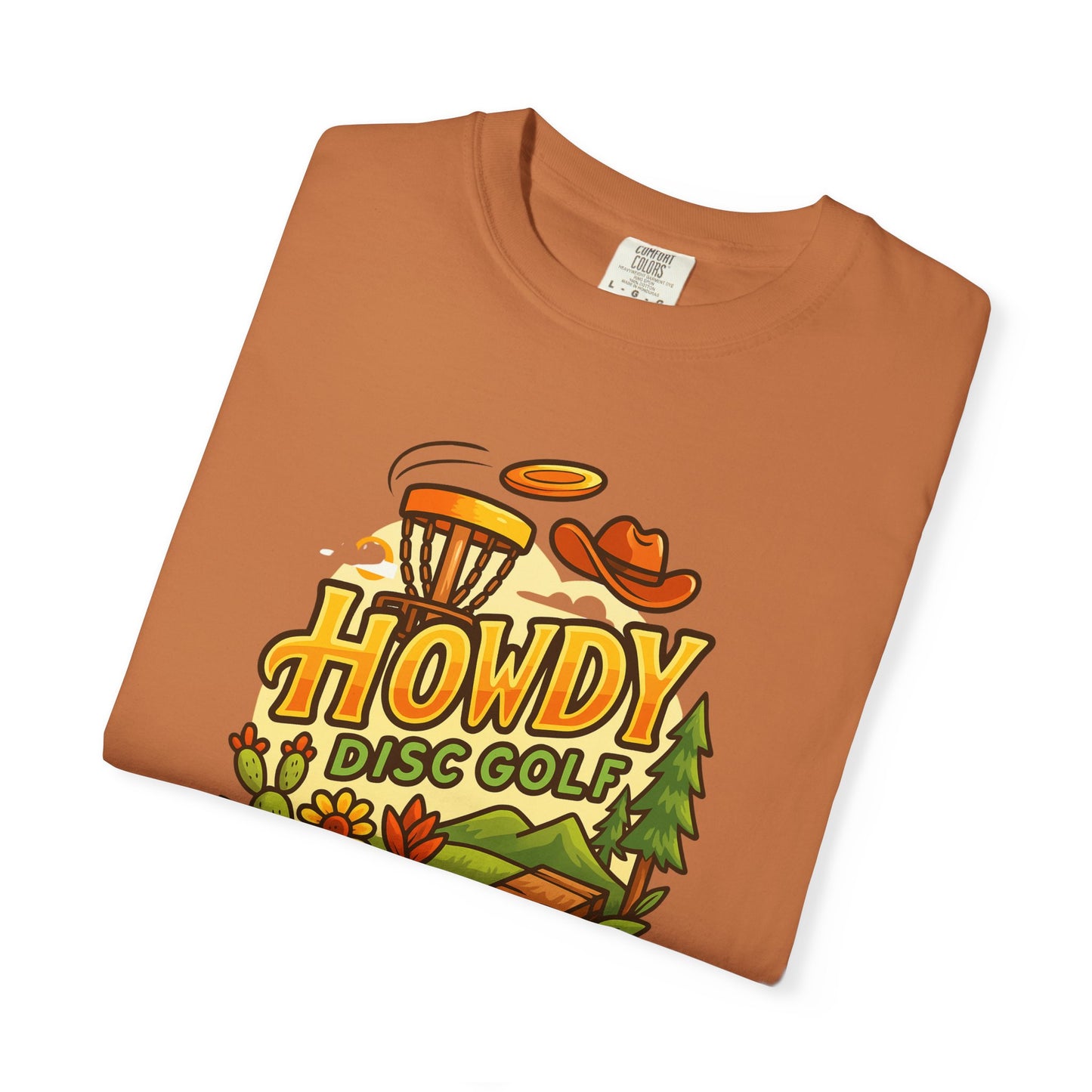 Howdy Disc Golf T-Shirt, Unisex Short Sleeve Tee, Casual Wear, Outdoor Sports Apparel, Summer Gift Idea