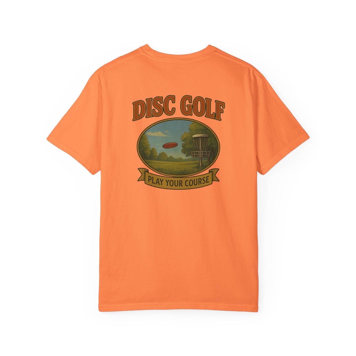 Vintage Disc Golf Tee - Play Your Course Unisex T-shirt