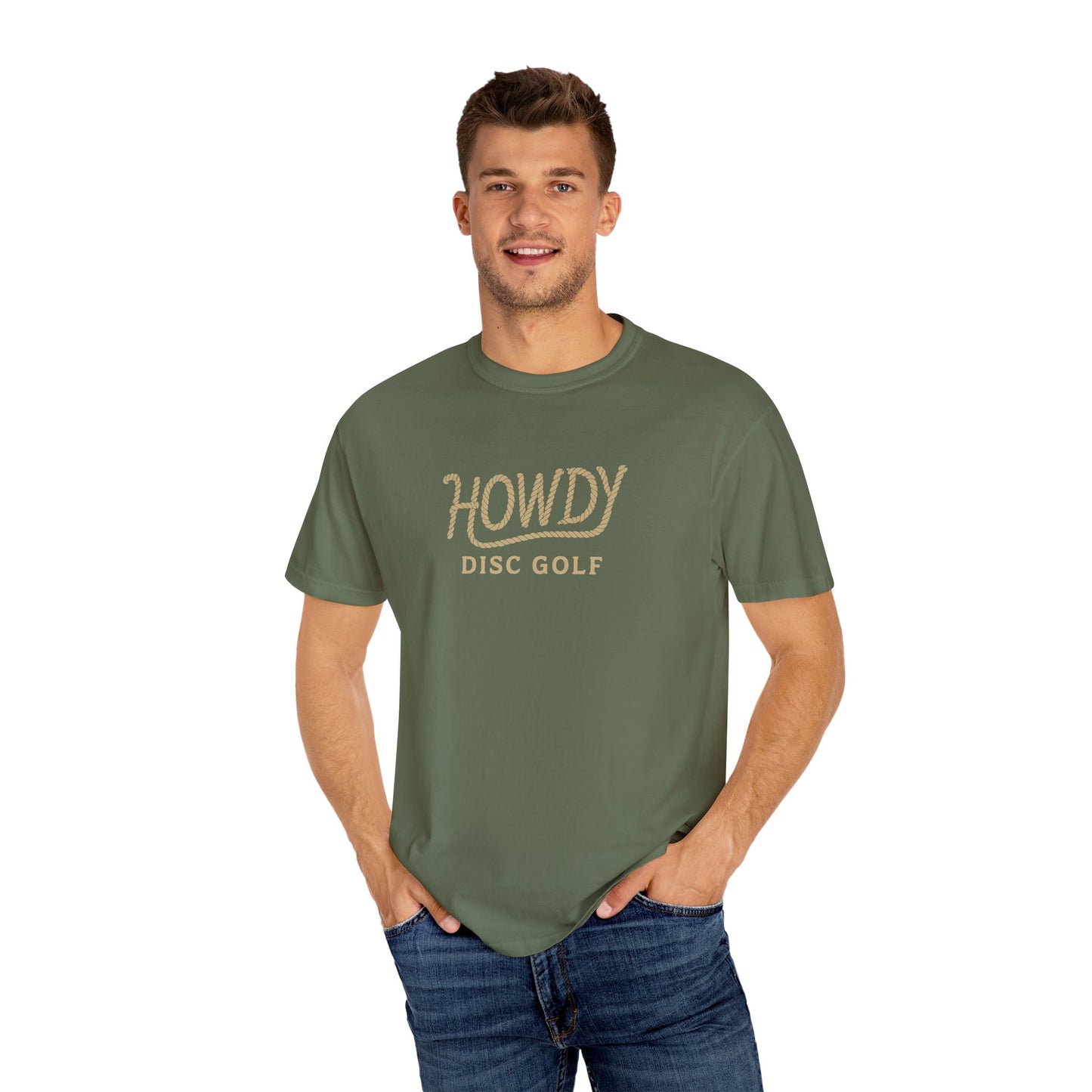 Howdy Rope Logo Tee – Classic Western Disc Golf Style