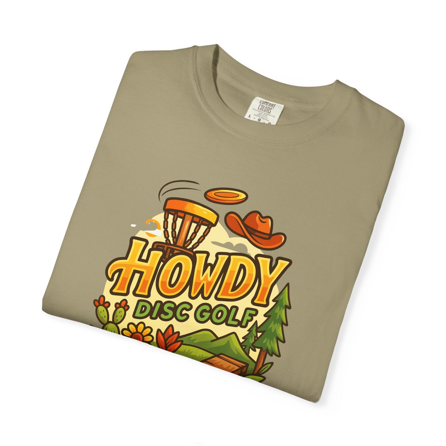 Howdy Disc Golf T-Shirt, Unisex Short Sleeve Tee, Casual Wear, Outdoor Sports Apparel, Summer Gift Idea