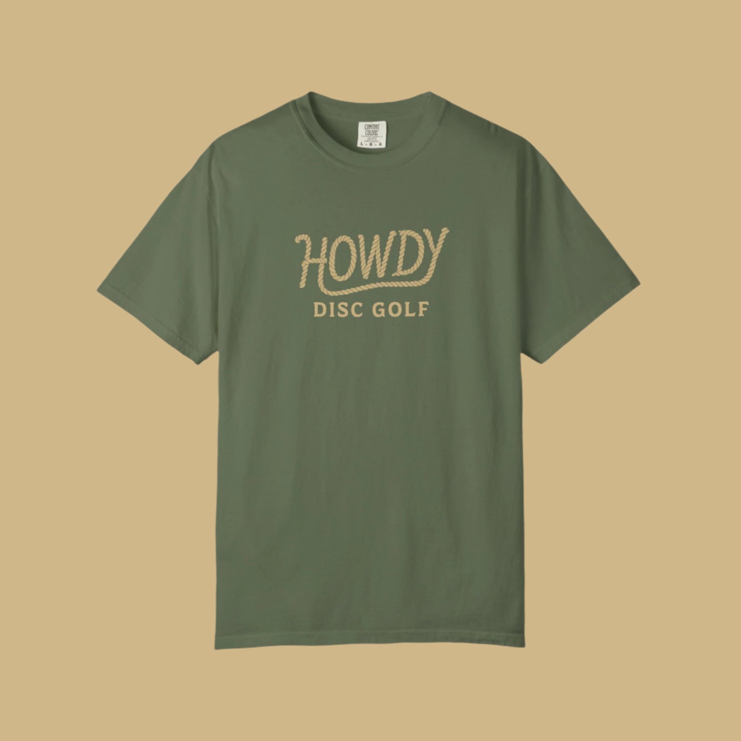 Howdy Rope Logo Tee – Classic Western Disc Golf Style
