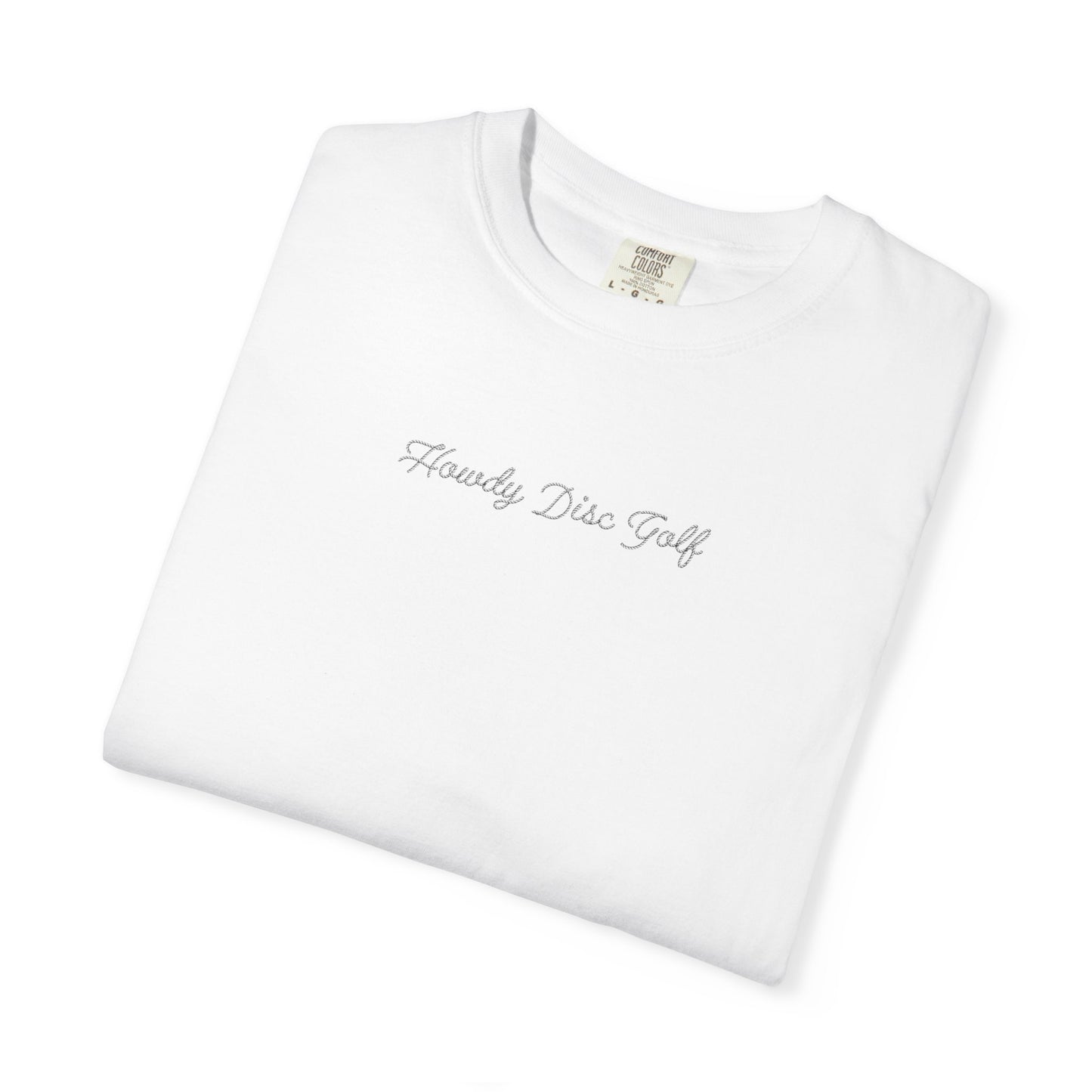 T-shirt Disc Basket Pine Tree Flowers
