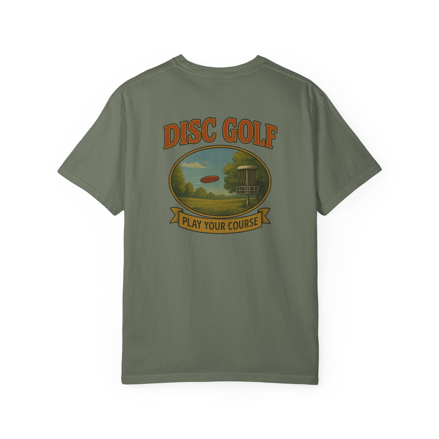 Vintage Disc Golf Tee - Play Your Course Unisex T-shirt