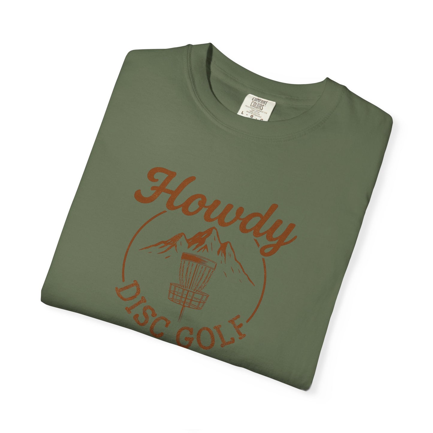 Howdy Disc Golf T-Shirt, Casual Sportswear, Gift for Golfers, Unisex Tee, Outdoor Activity, Summer Fun