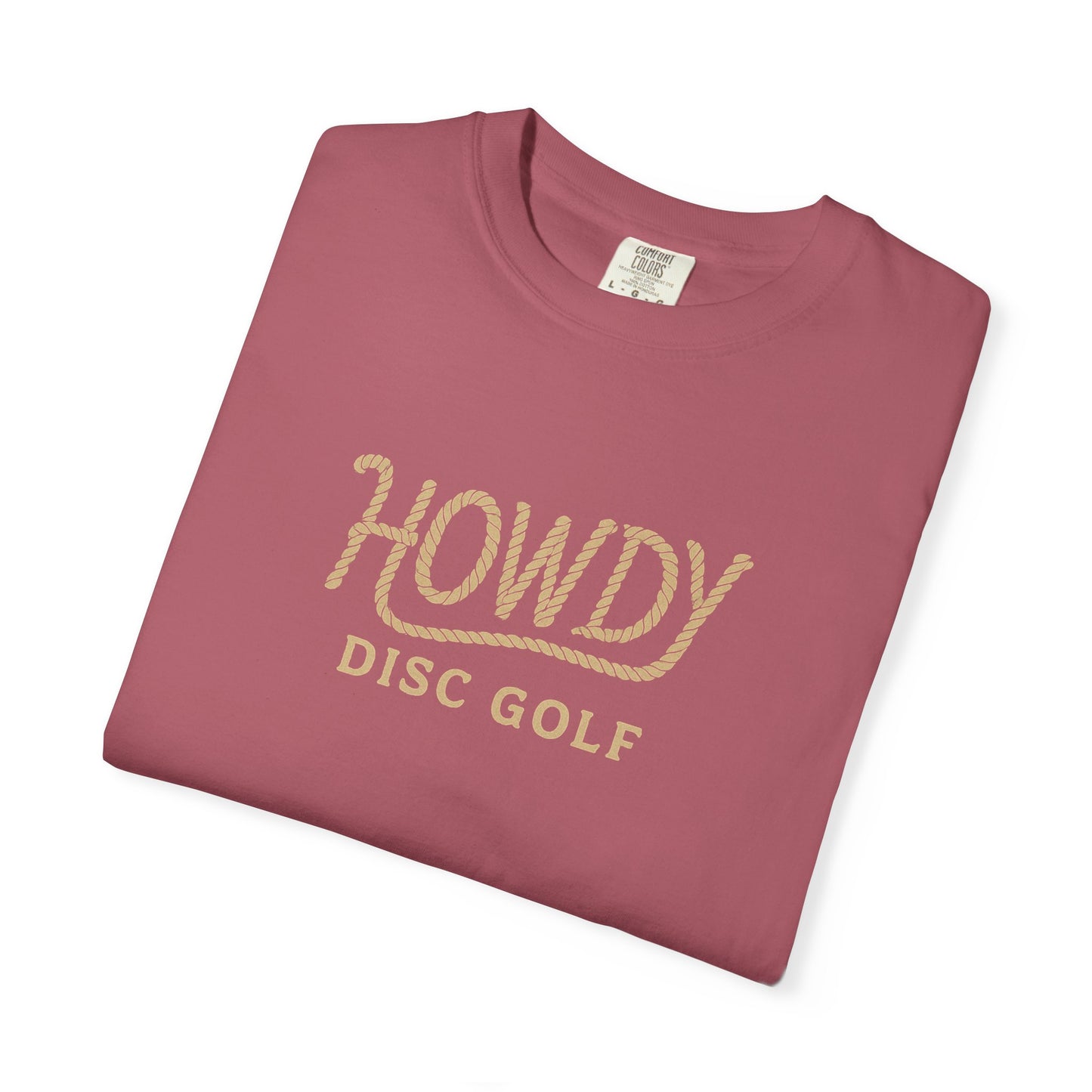 Howdy Rope Logo Tee – Classic Western Disc Golf Style