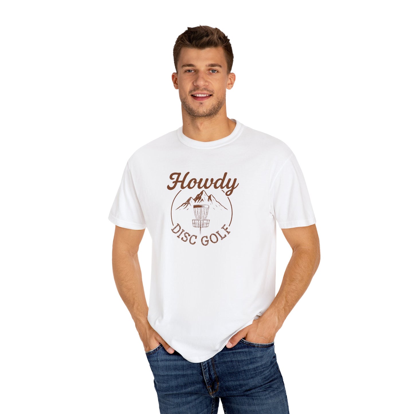 Howdy Disc Golf T-Shirt, Casual Sportswear, Gift for Golfers, Unisex Tee, Outdoor Activity, Summer Fun