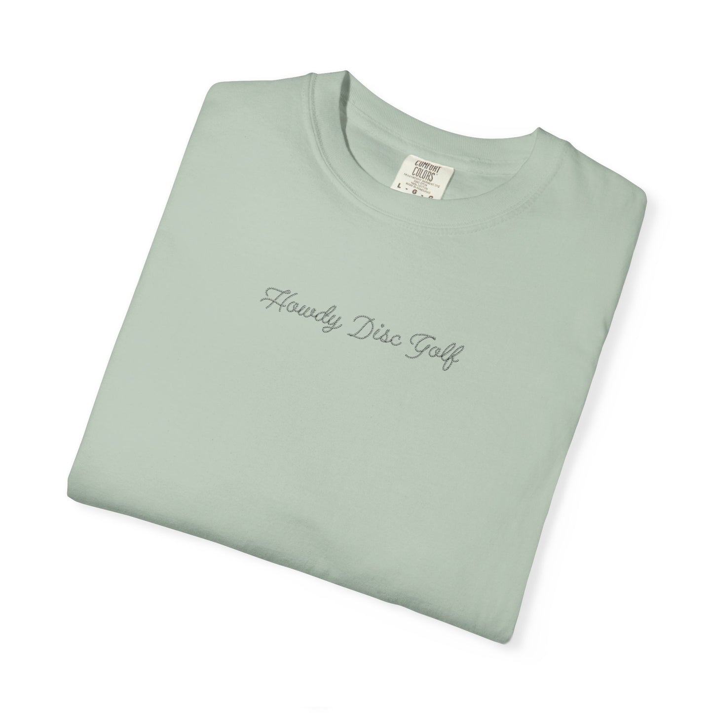 T-shirt Disc Basket Pine Tree Flowers