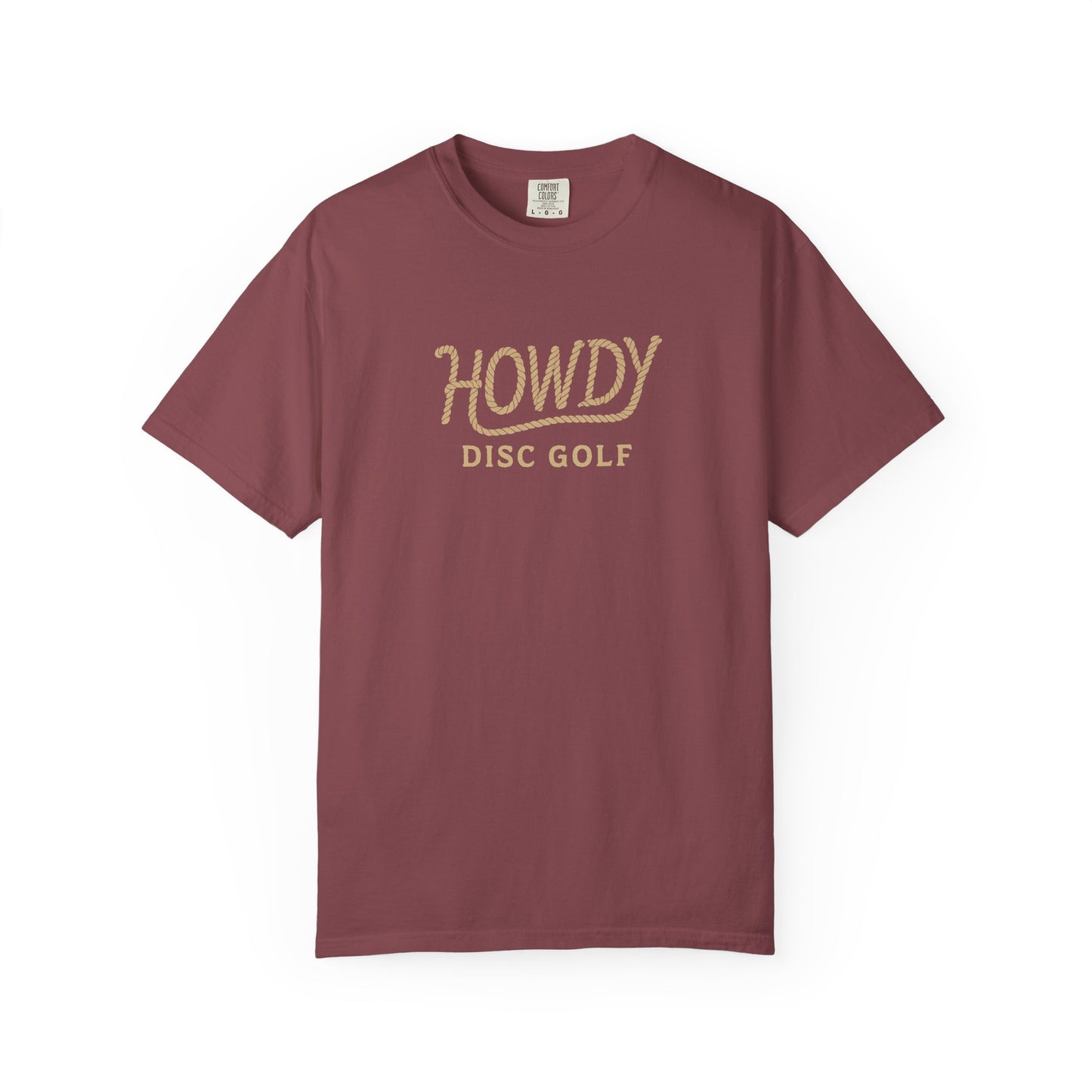 Howdy Rope Logo Tee – Classic Western Disc Golf Style