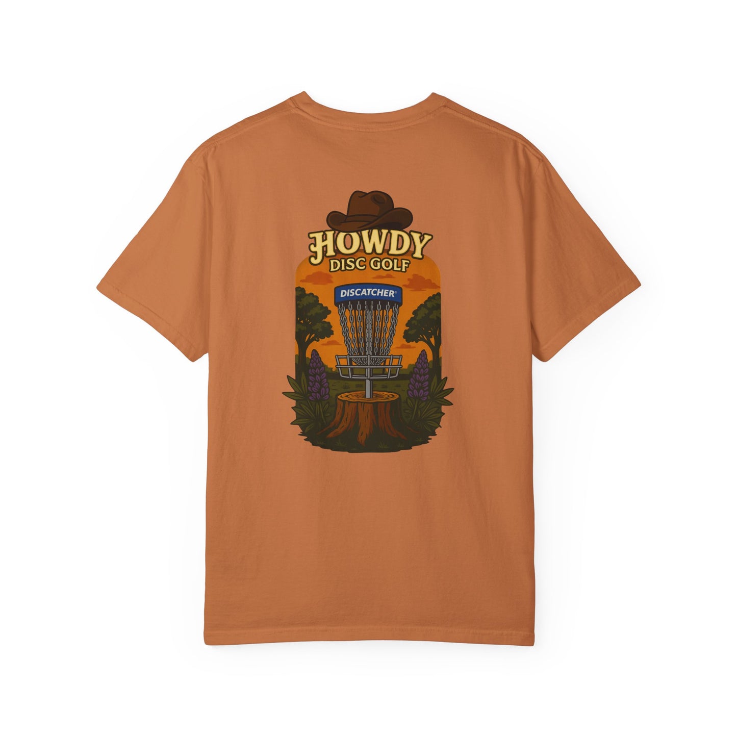 Nature Disc Golf Basket Unisex T-shirt : Howdy