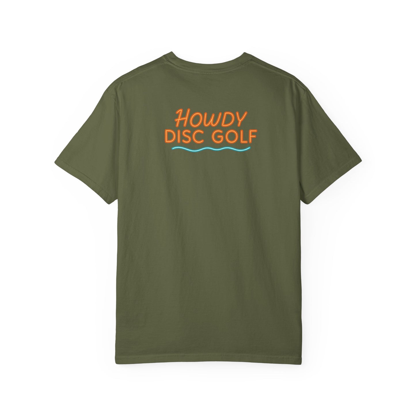 Howdy Neon Disc Golf T-shirt