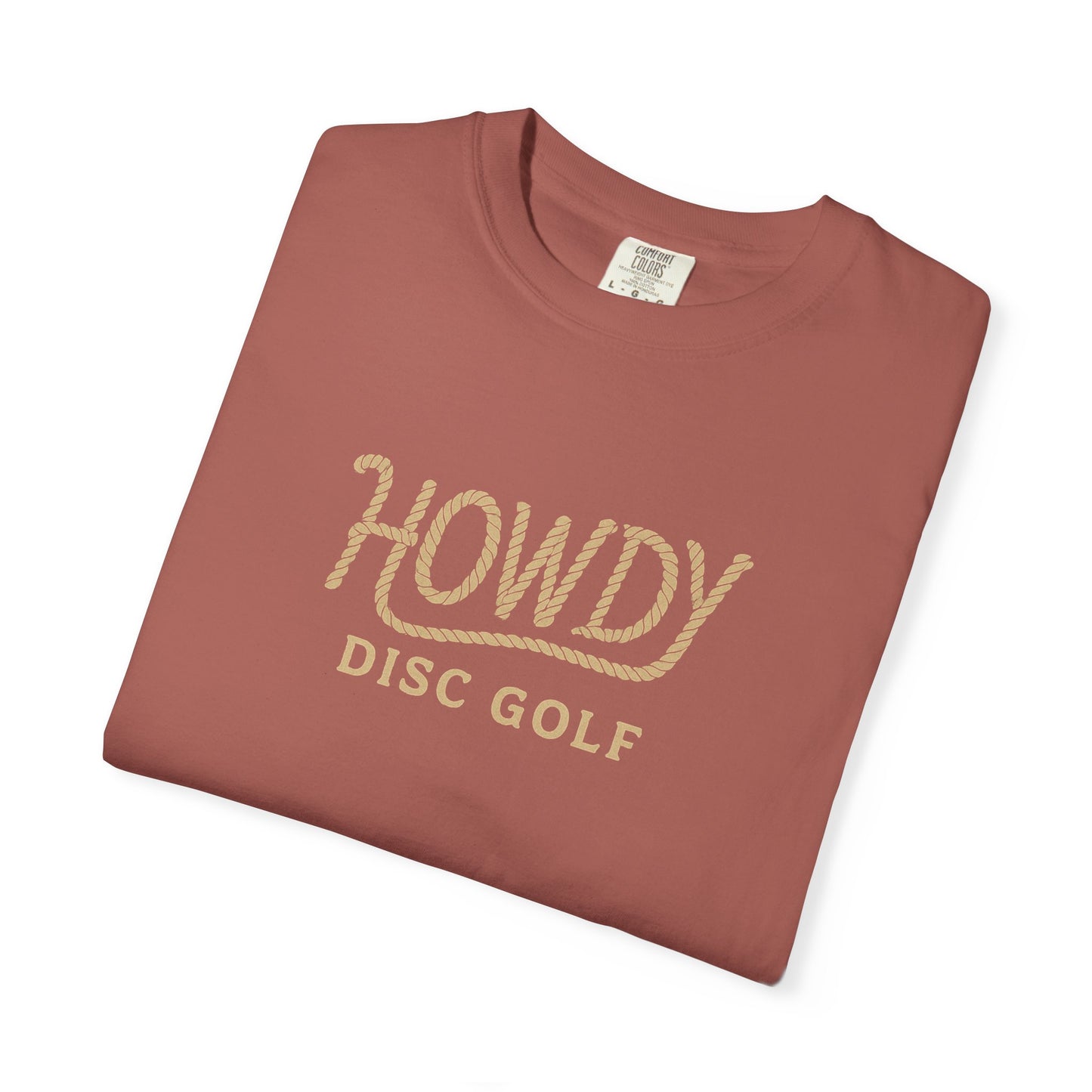 Howdy Rope Logo Tee – Classic Western Disc Golf Style