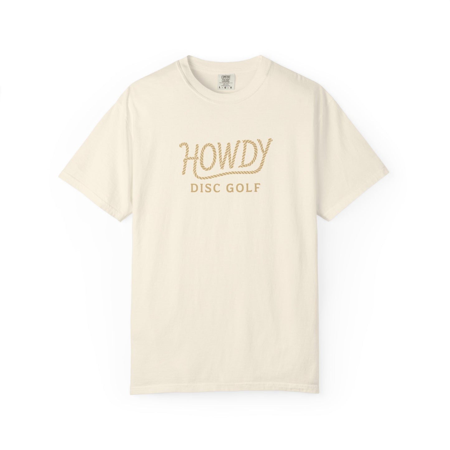 Howdy Rope Logo Tee – Classic Western Disc Golf Style