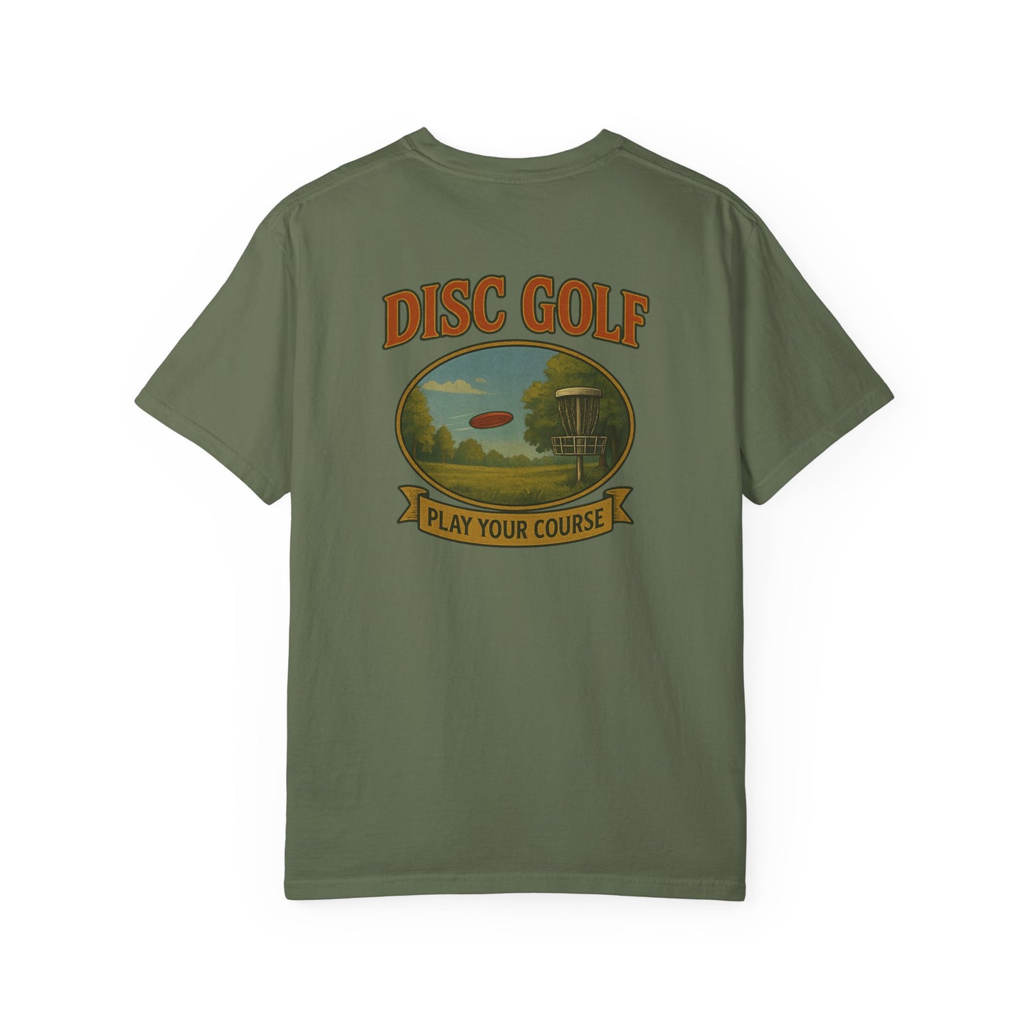 Vintage Disc Golf Tee - Play Your Course Unisex T-shirt
