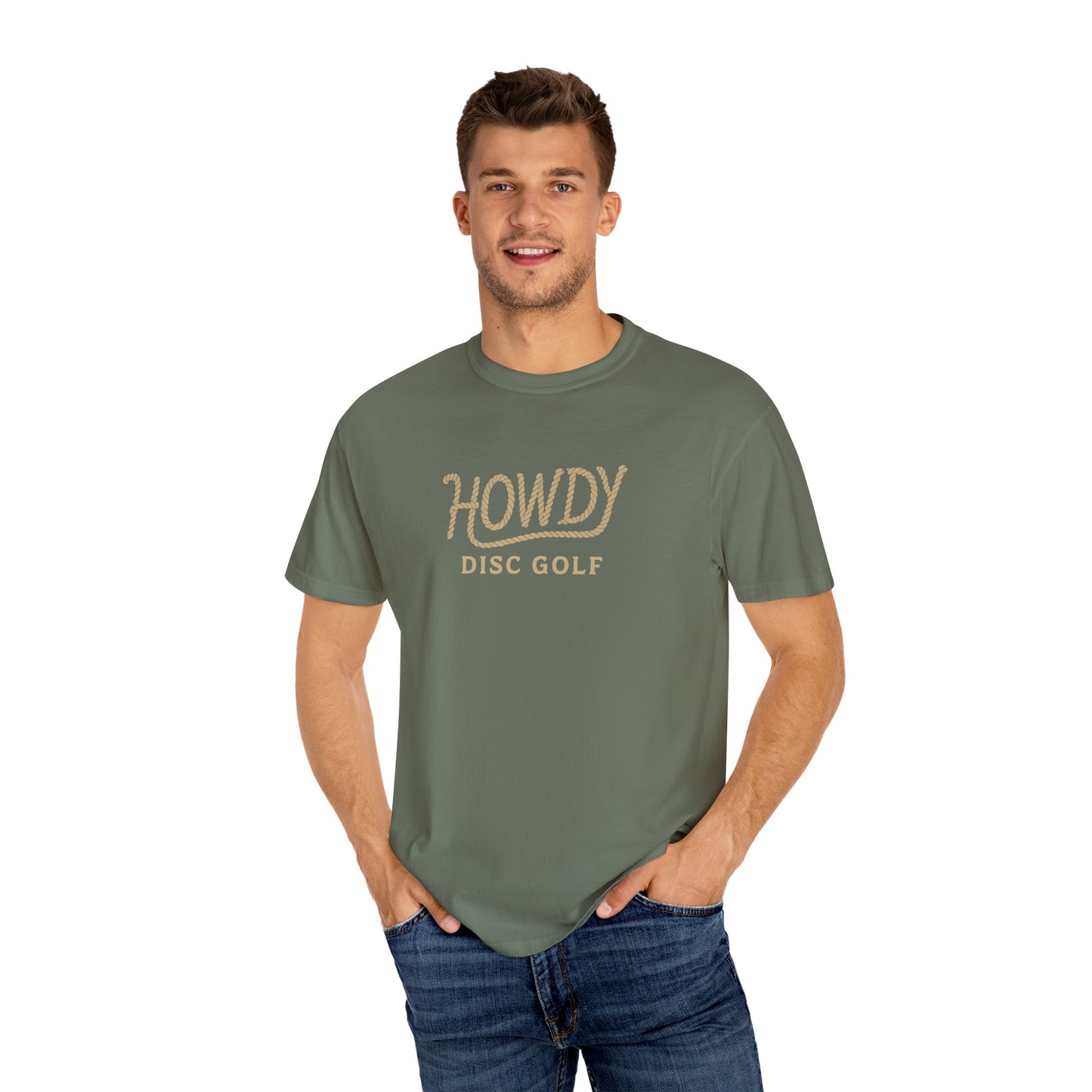 Howdy Rope Logo Tee – Classic Western Disc Golf Style