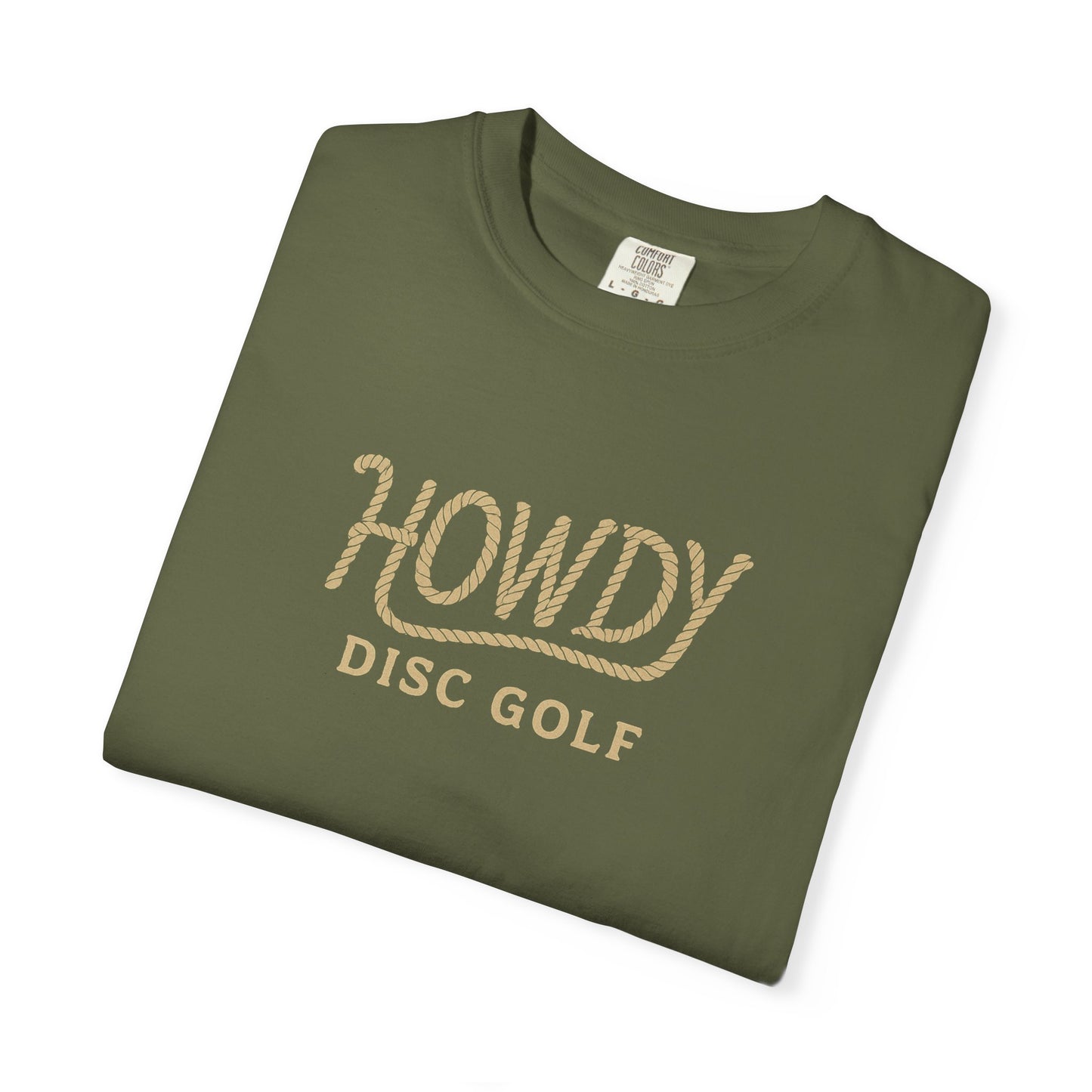 Howdy Rope Logo Tee – Classic Western Disc Golf Style