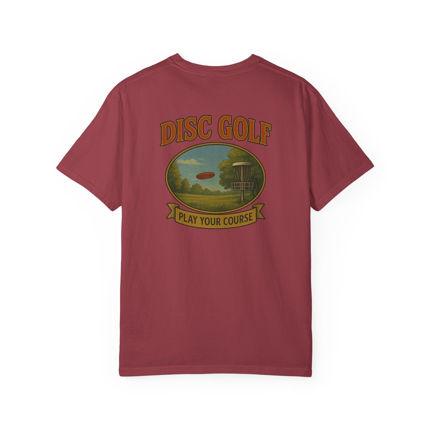 Vintage Disc Golf Tee - Play Your Course Unisex T-shirt