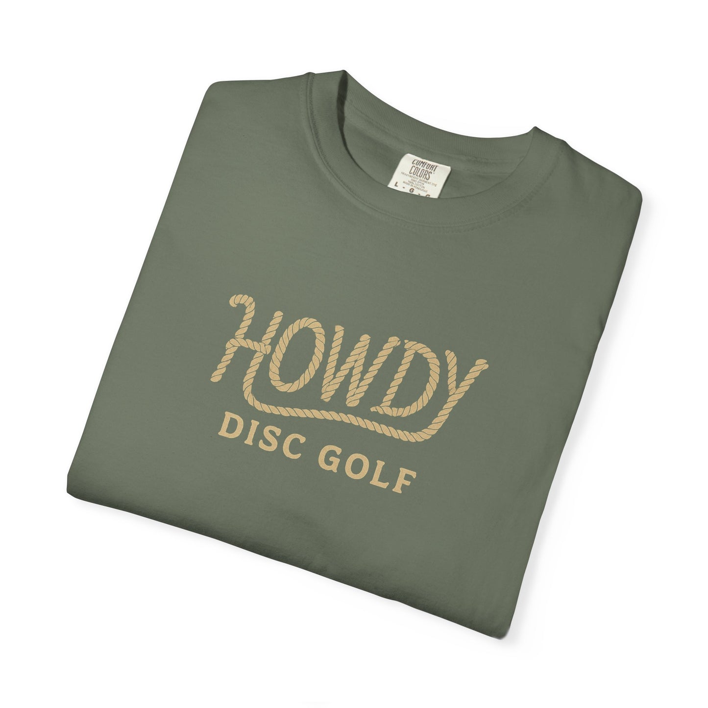 Howdy Rope Logo Tee – Classic Western Disc Golf Style