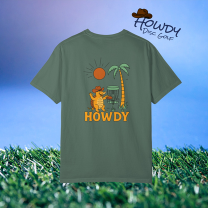 Howdy Golf T-Shirt Armadillo Sun Tee