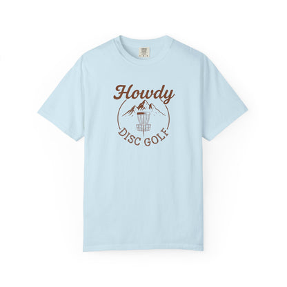 Howdy Disc Golf T-Shirt, Casual Sportswear, Gift for Golfers, Unisex Tee, Outdoor Activity, Summer Fun